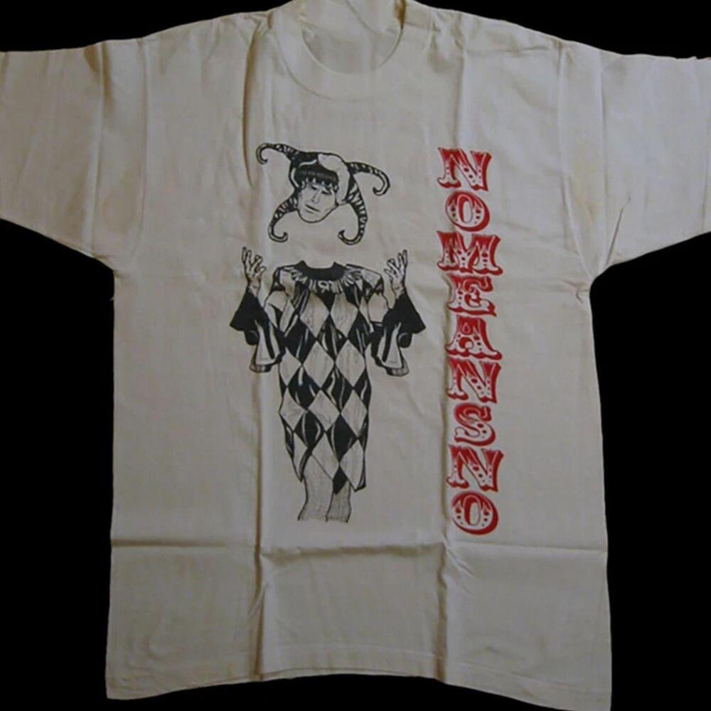 Harlequin Jester Graphic T-Shirt  Nomensno Gothic Art Tee